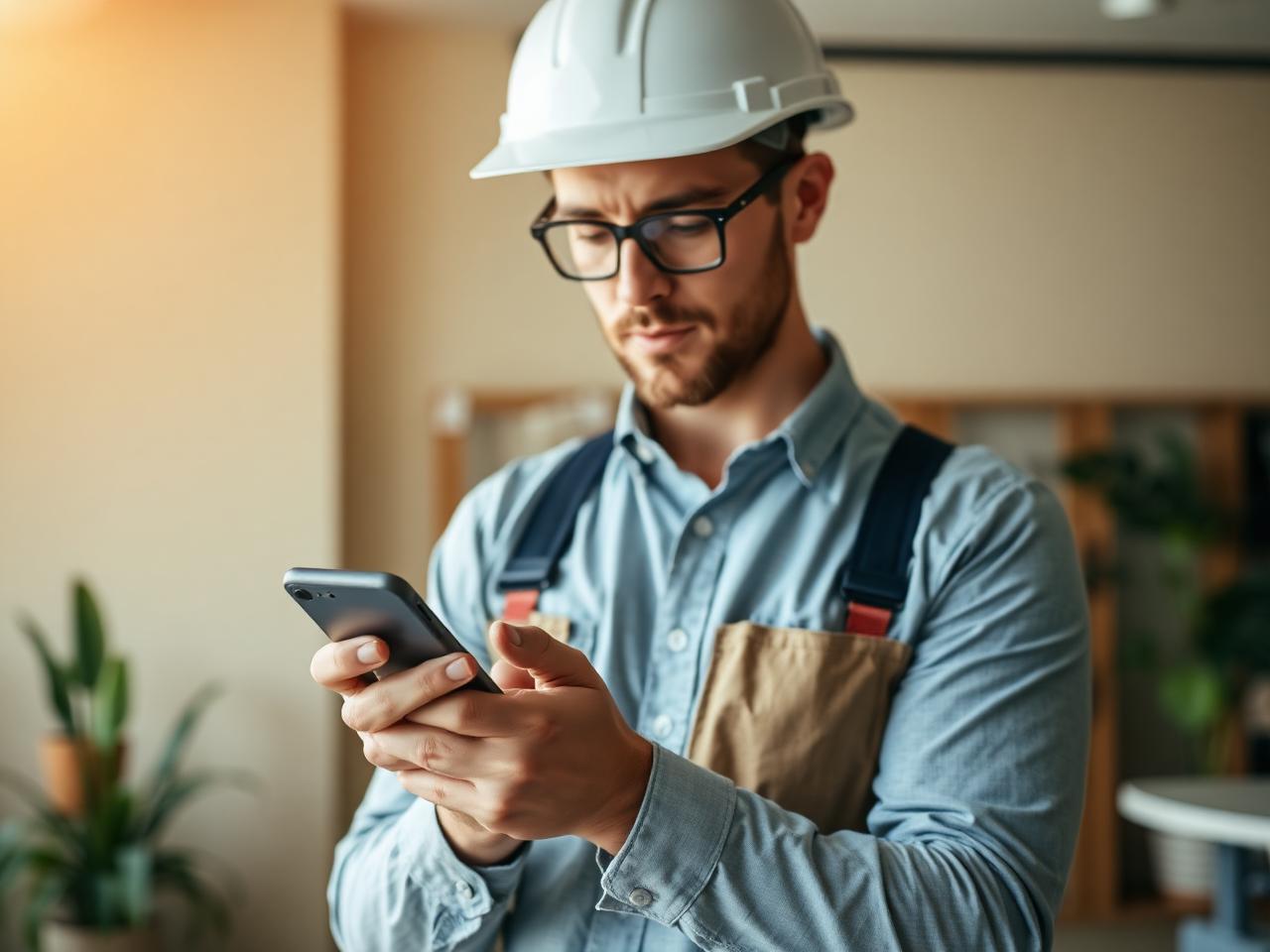 Contractor receiving automated text-back lead